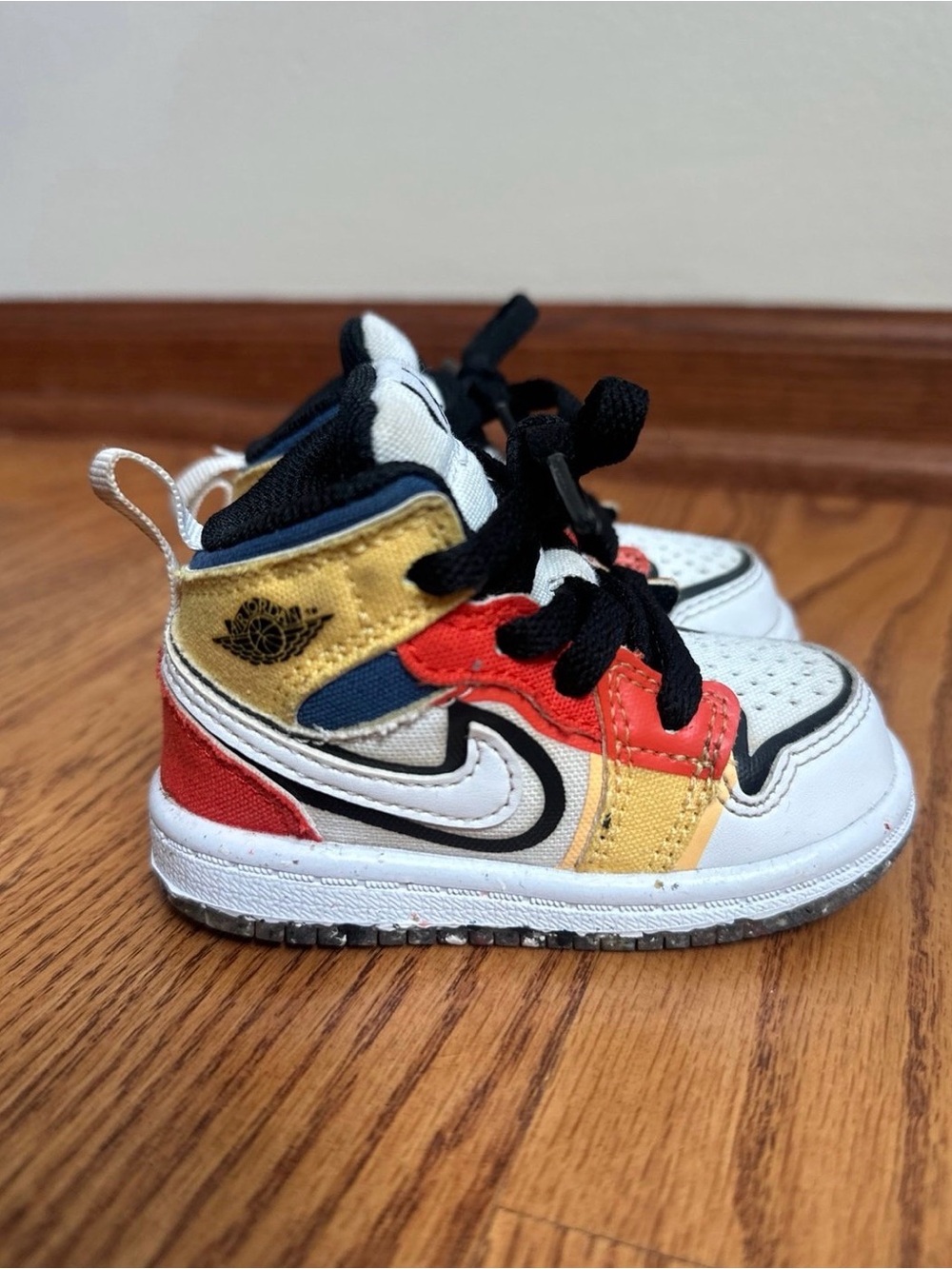 Nike Air Jordan 1 Mid Shoes Baby/Toddler 4C Multicolor